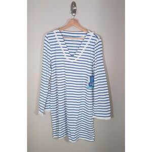 Coolibar Coastal Beach UPF 50+ Coverup Sun Dress Women's Size M New